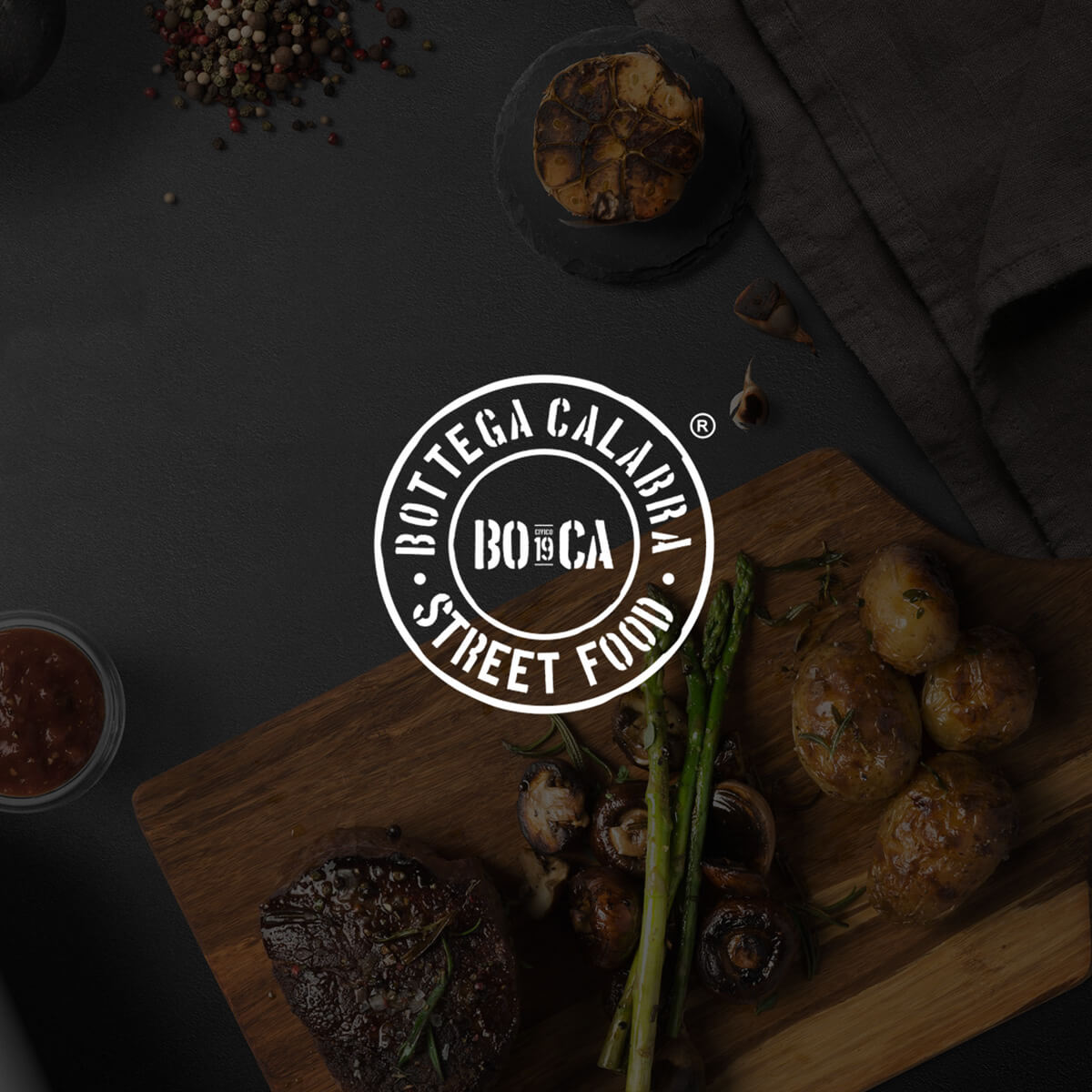 Progetto di brand identity per Bottega Calabra